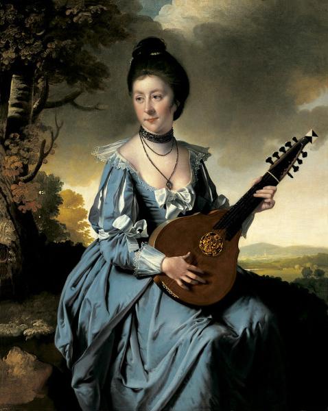 Joseph wright of derby Portrait of Mrs. Robert Gwillym